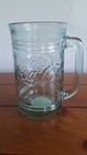 Lot Of 5 Coca-cola Embossed Contour Drinking Glasses   Handled Mug    Bottles 
