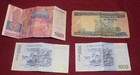 4 Mixed Foreign Circulated Bank Note Paper Currency Lot Fantasy Banknote