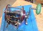 Vintage Penn Peer No  209 Level Wind Fishing Reel Green Handle Made In U s a   