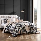 Bebejan Blossom Haven 3 Piece Reversible Comforter Set In King Final - Sale