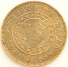 500 Reis 1889 Video Original Brazil Silver Coin