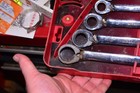 Gearwrench 8pc Sae Reversible Ratcheting Combination Wrench Set   issue 