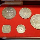 Royal Mint Bahamas Proof Set 1969 Boxed With Certificate 2 87oz Asw
