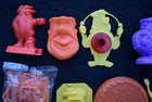   1970s - 1980s - 1990s Pebbles Cereal Prizes - Lot Of 10 Flintstones Vintage  