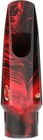 Barkley Pop Kustom Alto Saxophone Mouthpiece - 7  Red black  Sweetwater