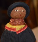 Sweet Old Antique Florida Native American Indian 7 1 2  Seminole Doll 