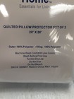 Smart Home Essentials For Living Quilted Pillow Protector Set Of Two