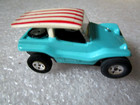 Aurora Slot Car Thunderjet T-jet Turquoise Dune Buggy Coupe  1399 Untested