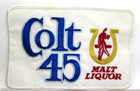 Vintage Colt 45 Malt Liquor Large Jacket Patch Horseshoe San Antonio Tx Brewery