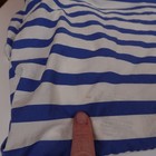 Pottery Barn Kids Toddler Duvet Cover   Comforter Blue White Organic Cotton