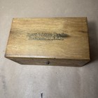 Vtg Brown   Sharpe Permanent Magnetic Chuck  No  255 W  Wooden Box