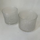 Iittala Finland Tapio Wirkkala Set Of 2  Ultima Thule On The Rocks
