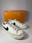 Nike Blazer Low 77 White Black Womens Casual Shoes Size Us 10     Free Shipping