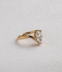 2 00 Ct Marquise Cut Lab Created Diamond Engagement Ring For Women