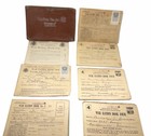 Wwii War Ration Book Lot 1 2 3 4 W  Stamps Opa Vintage Us Wwii Ephemera