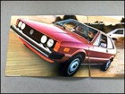 1976 Vw Volkswagen Scirocco Vintage Car Sales Brochure Catalog