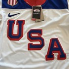 Nwt Authentic Nike Team Usa Olympics No Name Hockey Jersey Size Men s Small