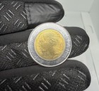 Italy 500 Lire Coin 1983-1989 Bimetallic Random Year Italian Republic Vf-au Cond