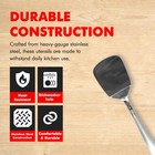 Chef Craft Select Turner spatula  13 5 Inch  12 5 Stainless Steel 