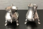 Vintage Williamsburg Stieff Pewter Creamer And Sugar