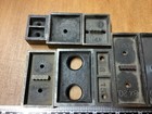 Metal Letterpress Furniture - 12 Pieces  All Metal - Smaller - Lot C
