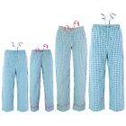Ritzy Family  men women girls boys  Pajama Pants 100  Cotton Woven - B   B Check
