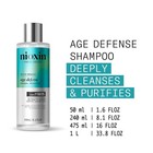 Nioxin Age Defense Shampoo Detox Scalp Cleanser Conditioner Duo 16 Oz 475 Ml Ea 