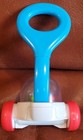 2014 Fisher-price Minature Popper Baby Teether Rattle Toy Soft Rubber Handle 