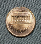 1983 Lincoln Cent Struck Off Center Approx 15   Uncirculated Bu Mint Error Coin