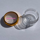 25 Pieces Clear Plastic Cosmetic Sample Container 5 Grams Jars Pot Small Empty