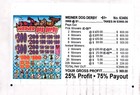 Pull Tickets - Chip Tickets  - Pick Board - Weiner Dog Derby