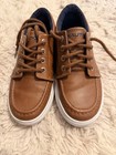 Nautica Berrian Boys Tan Brown Youth Loafers Boat Deck Casual Shoes Big Boy S 1