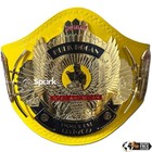 Hulk-hogan World Heavyweight Wrestling Champion Title Replica 4mm Zinc Belt New