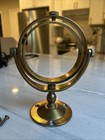 Vintage Brass Gimbal Mount Compass Frame Made In Holland Dutch Nautical Dhr