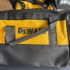 Lot Of 2- Dewalt 9  X 9  X 8  Small Canvas Tool Bag  Two Bags