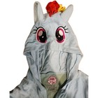 Adult My Little Pony One-piece Costume Pajamas Sleeper Zip Up X-large Halloween