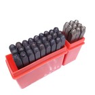 Us Stock 36pcs 5 64  2mm Letter   Number Stamp Punch Set Hardened Steel Metal