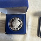 Two 1889 Cc Morgan Silver Dollar Proof Tribute Coins     Nat l Collector s Mint