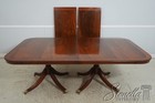 L70681  English Large Duncan Phyfe Mahogany Dining Room Table