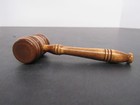 Vintage Miniature 4  Wooden Gavel