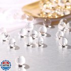 Falamon 200 000 Clear Water Gel Beads For Vase Filler  Christmas 