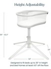 Halo Bassinest Swivel Sleeper 3 0     Over-bed Baby Bassinet With 360 Rotation