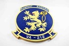 Va-212 Rampant Raiders Plaque  14   Mahogany  Navy