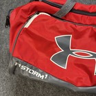 Under Armour Ua Storm Undeniable Ii Md Duffle Gym Travel Bag Red   Grey Luggage