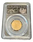 Us 2019 Gold 1 4 Oz  10 Pcgs Ms70 Gold Eagle First Day Of Issue