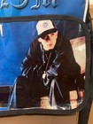 Rare Vintage 90   s Y2k Eminem Messenger Bag Shoulder Purse Vinyl Black Blue