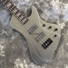 4 Strings Black Electric Bass Guitar Maple Neck Active Pickups Special Shape