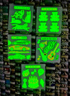 Vintage Sandylion Sticker Mods  Sparkle prismatic  Glow In The Dark   You Choose