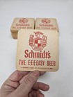 Vintage Schmidt Beer Coasters Brewing Company Lot Of 81 Philadelphia Pa