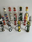 Huge Lot 16 Vintage Gas Pump Replicas Diecast 1 18 1 25 Texaco Mobilgas Shell